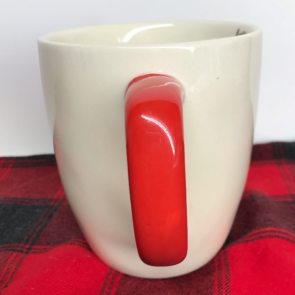 Rae Dunn red nutcracker mug happy holidays - Picture 2 of 6